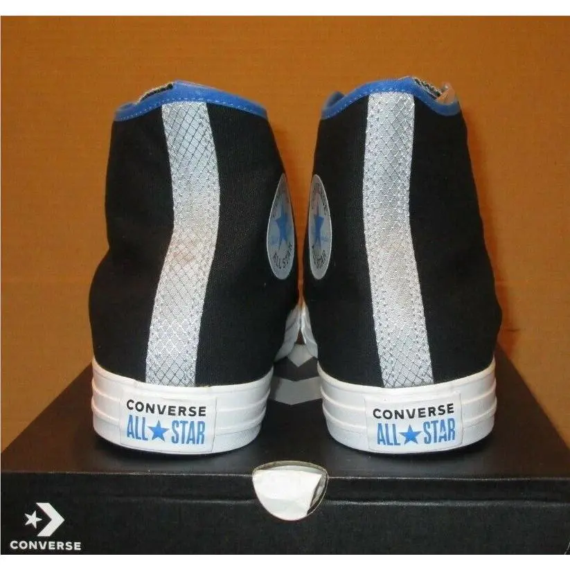 Converse shoes - Converse Chuck Taylor All-Star Hi - 170365F - Black/Ash Stone/Digital Blue (UPC: 194432715776) 2