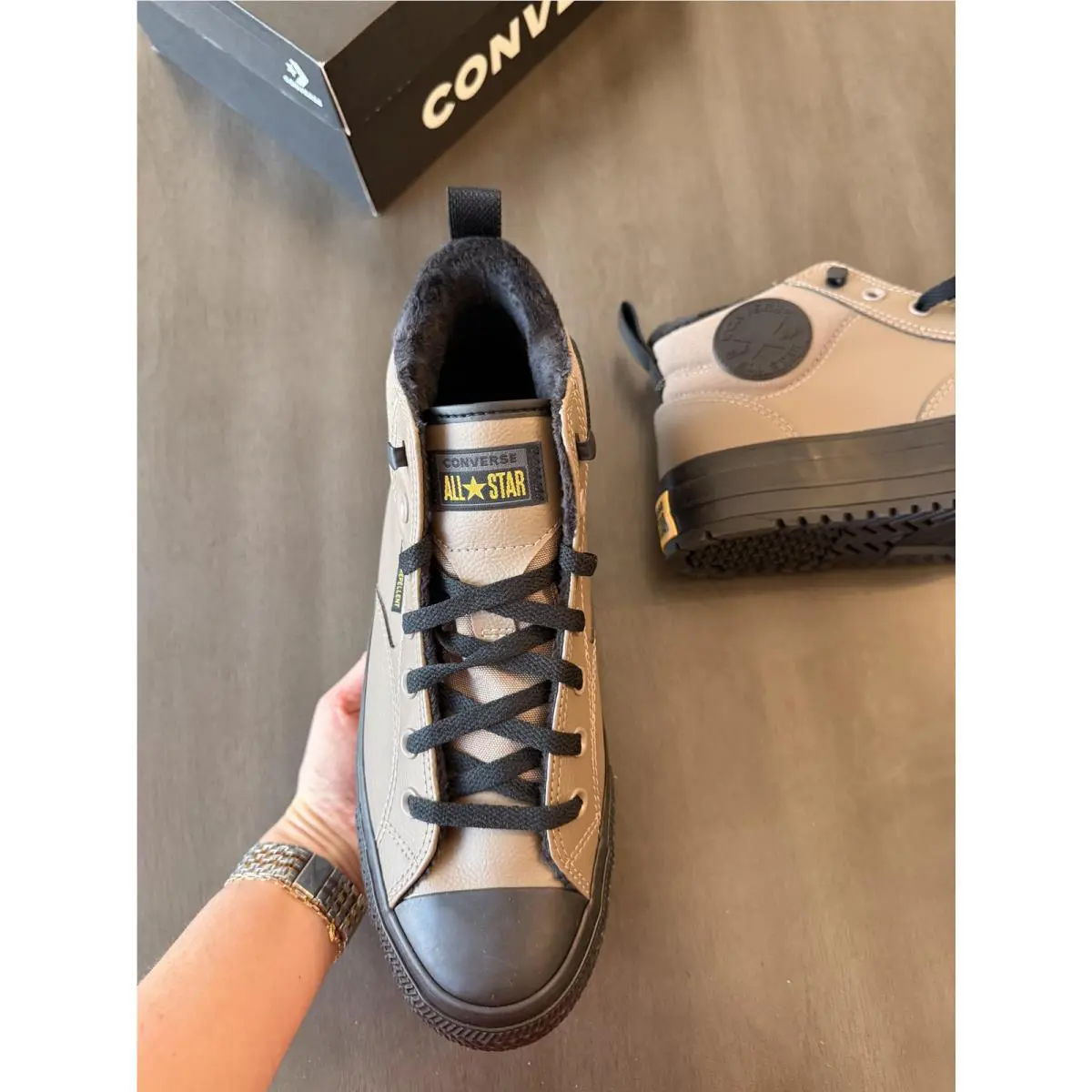 Converse shoes - Converse CTAS Malden Street Boot Mid - Beige 17
