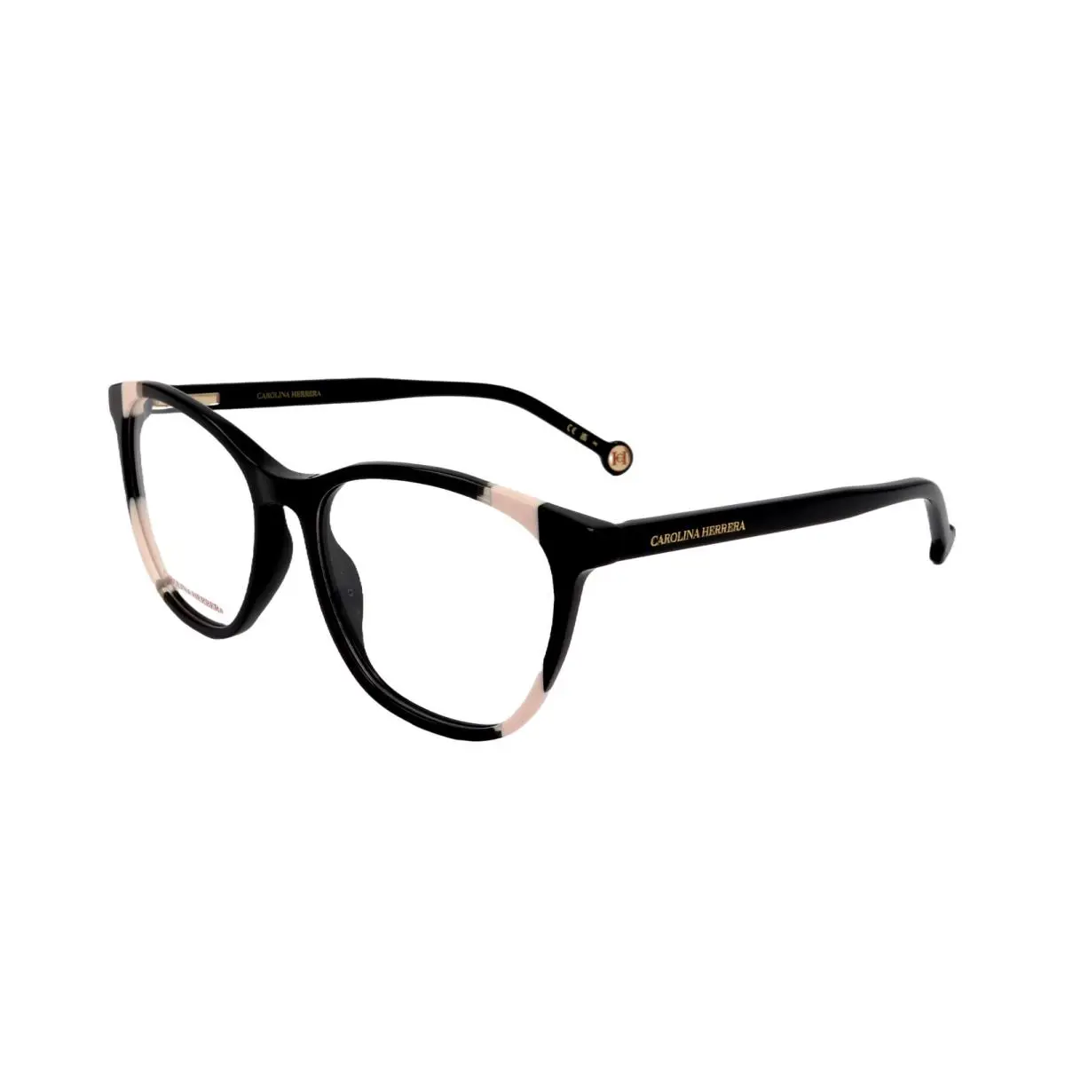 Carolina Herrera Women`s 54mm Black Opticals HER0123-KDX-54 - Frame: Black, Lens: No Color, Other Frame: Black Nude