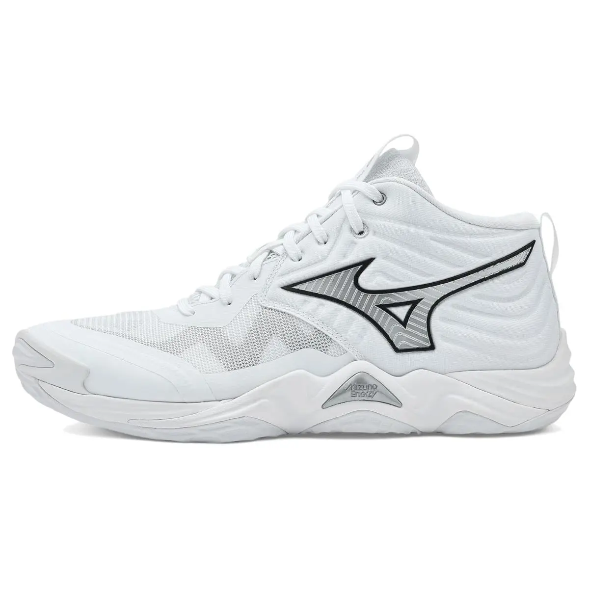 Mizuno shoes - White/Metallic Grey 9