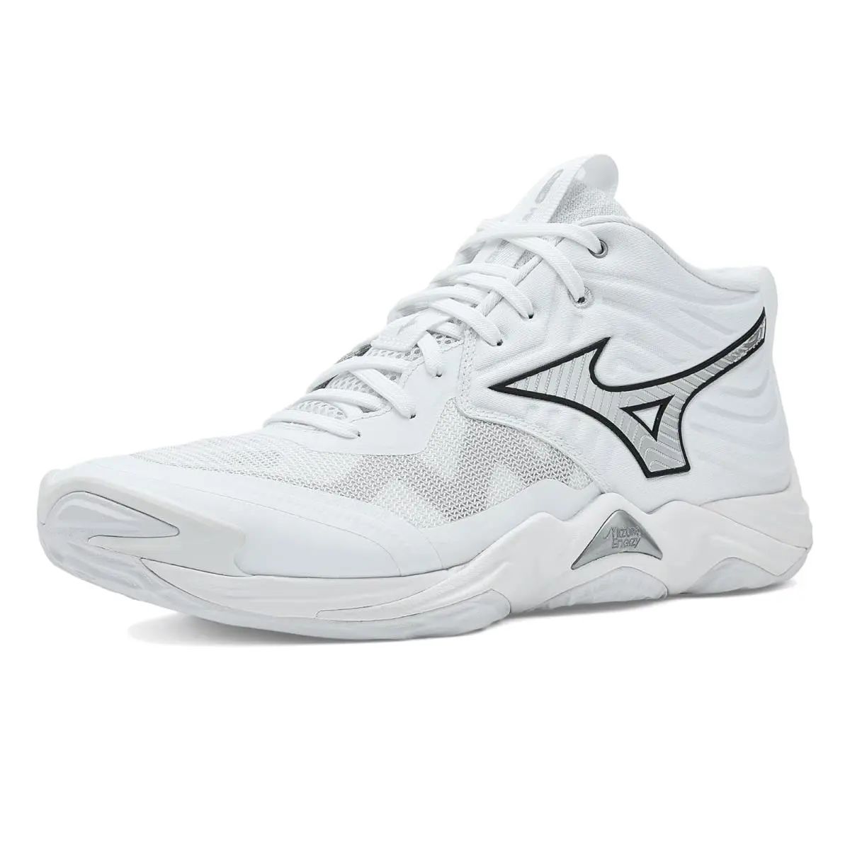 Mizuno shoes - White/Metallic Grey 6