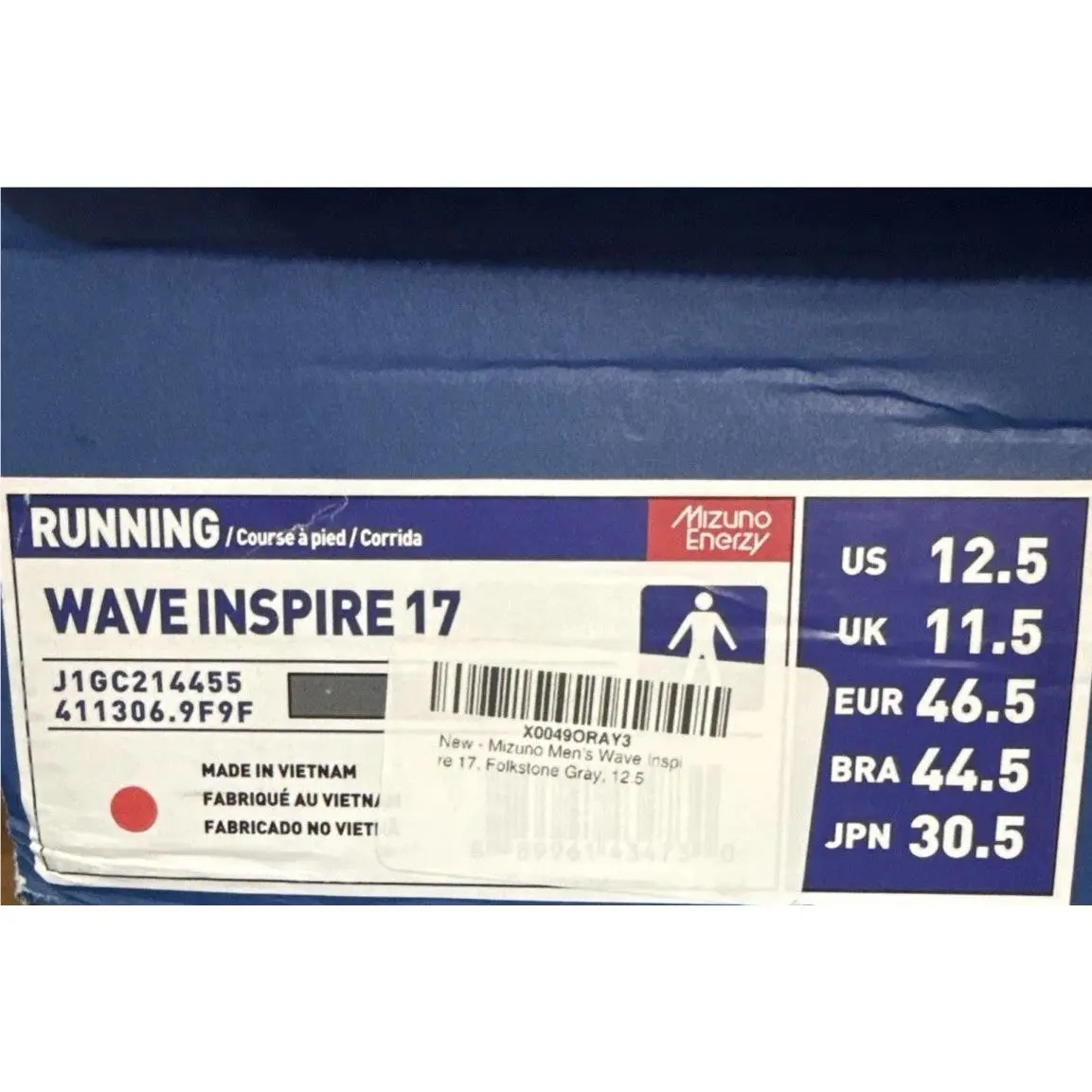 Mizuno shoes - Wave Inspire 17 - Wave Inspire - 4113069F9F - Multicolor 4