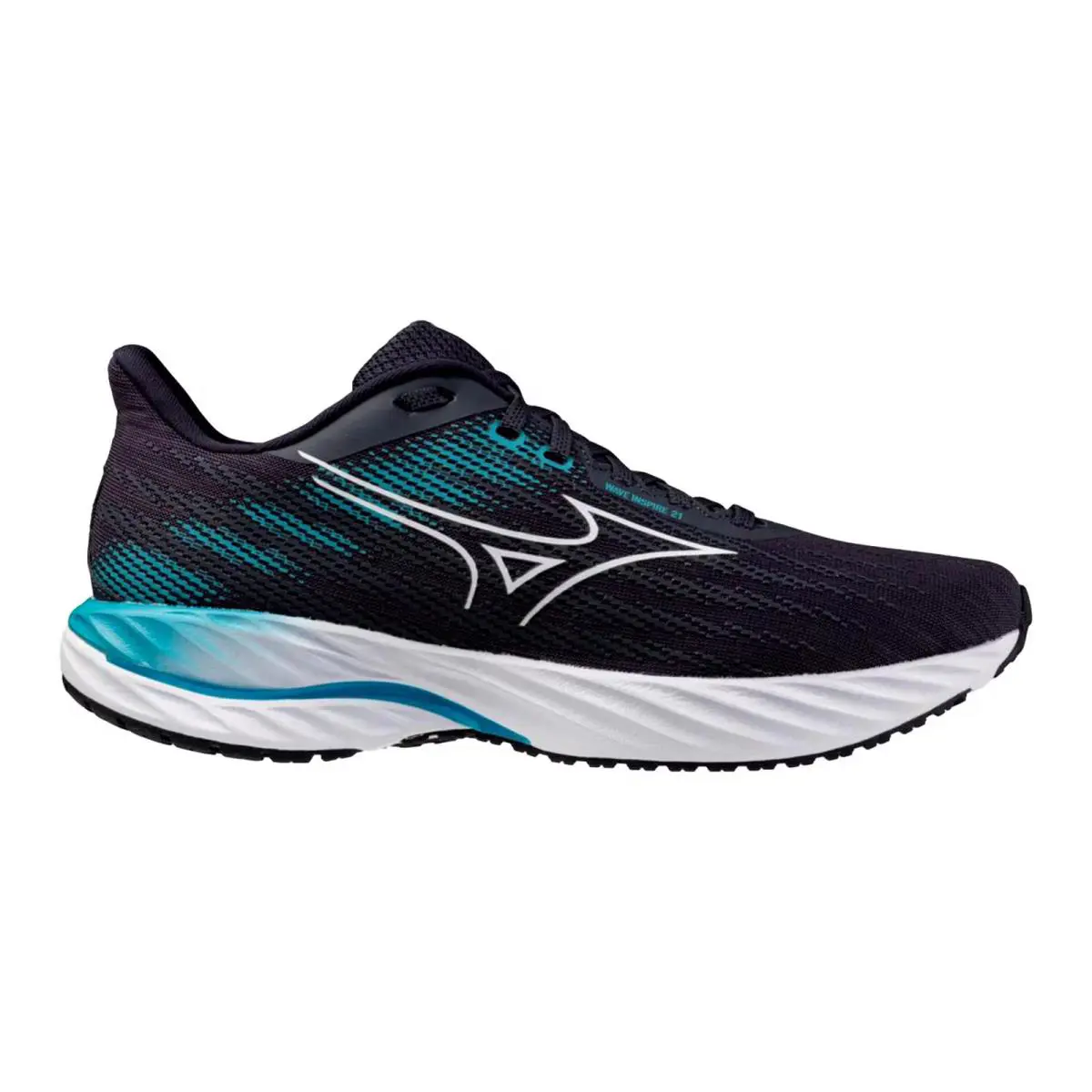 Mizuno Wave Inspire 21 Odyssey Grey / White 411490.9W00 Men`s Size 9.5 Medium - Multicolor