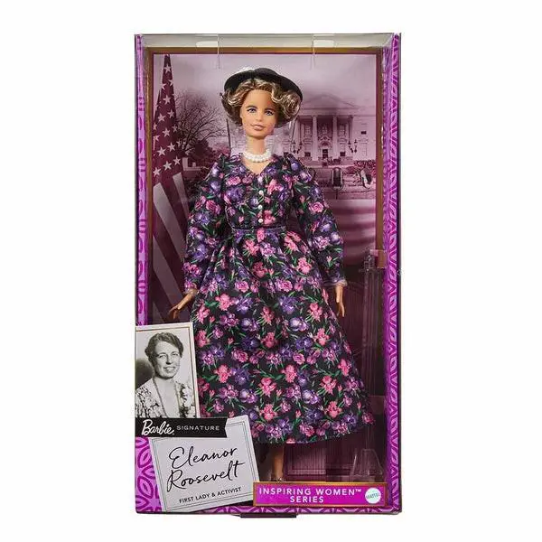 Eleanor Roosevelt First Lady Activist Barbie Doll Inspiring Women Series