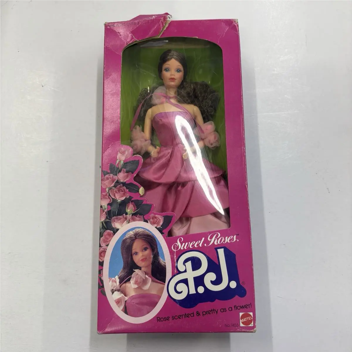 VINTAGE1983 Sweet Roses PJ IN Box Barbie Mattel 7455