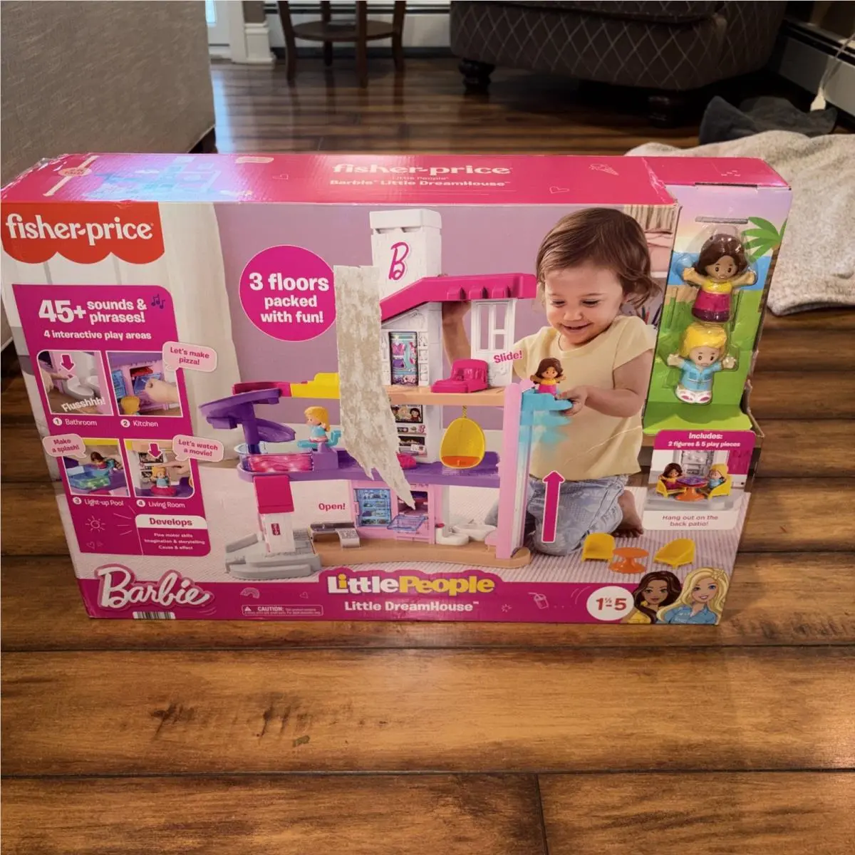 Fisher-price Little People Barbie Dreamhouse Playset with Music