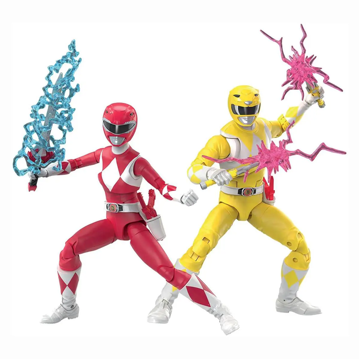 Power Rangers 6 Inch Figure 2 Pack Swap Yellow and Red Ranger