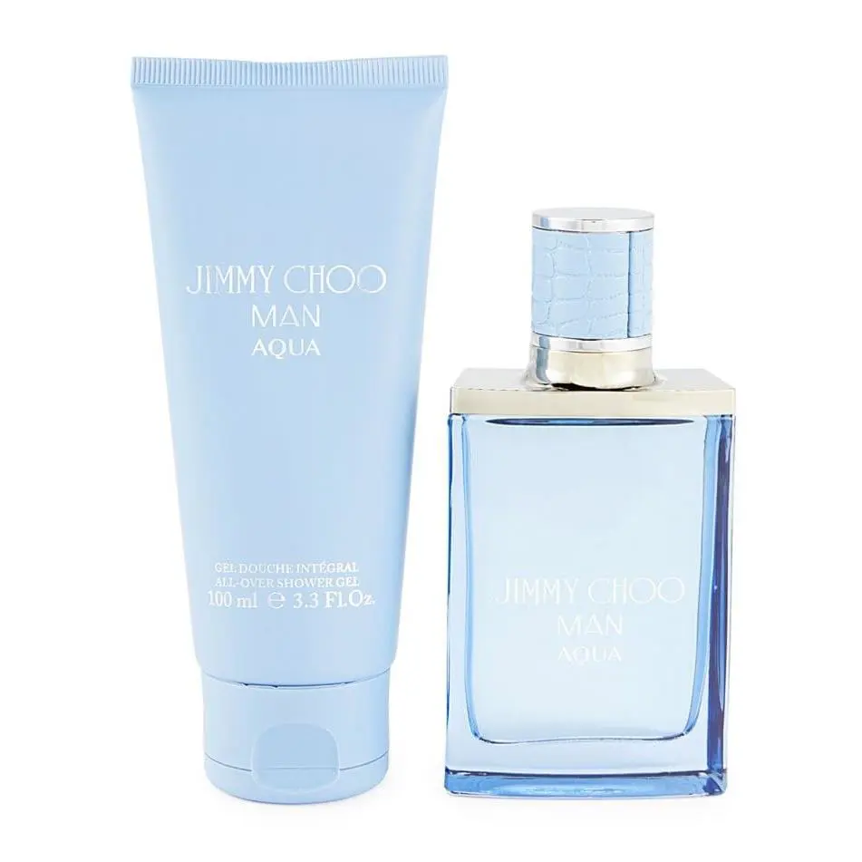 Jimmy Choo Men`s Man Aqua Gift Set Fragrances 3386460133210
