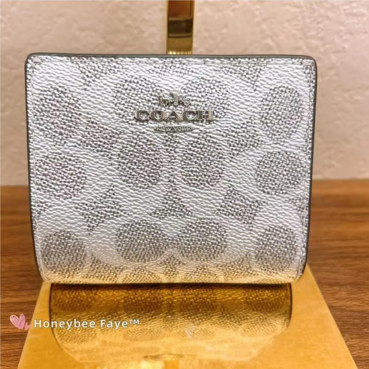 Coach Snap Wallet In Signature Canvas CCL96/C2862