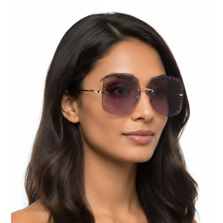 Yse Square-frame Metal Sunglasses Women Fashion by Chloé