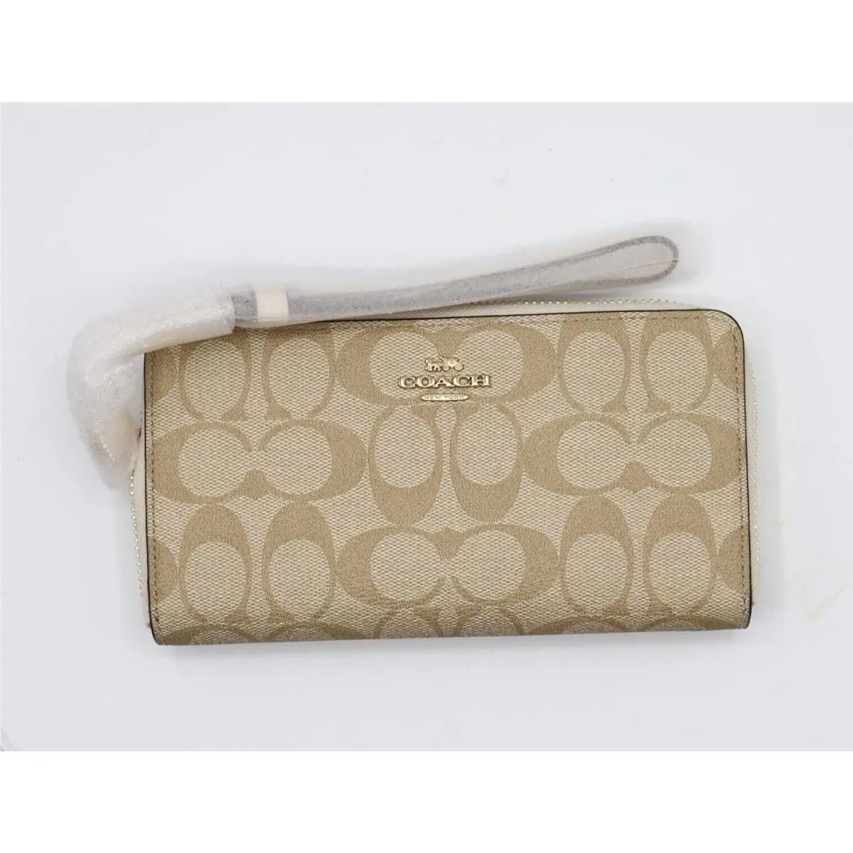 Coach Long Zip Around Wallet - in Packaging