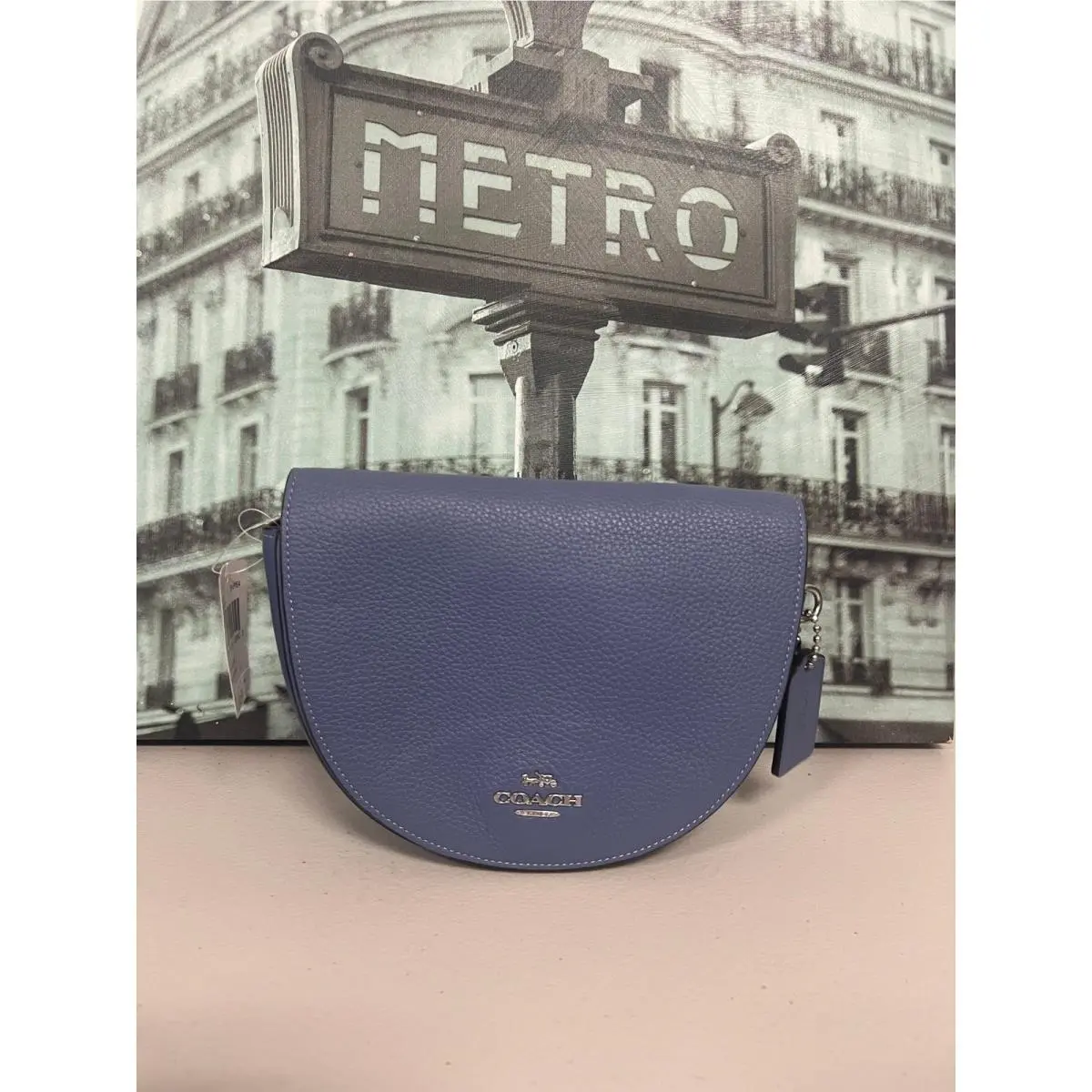 Coach C1432 Ellen Crossbody Pebbled Leather Bag
