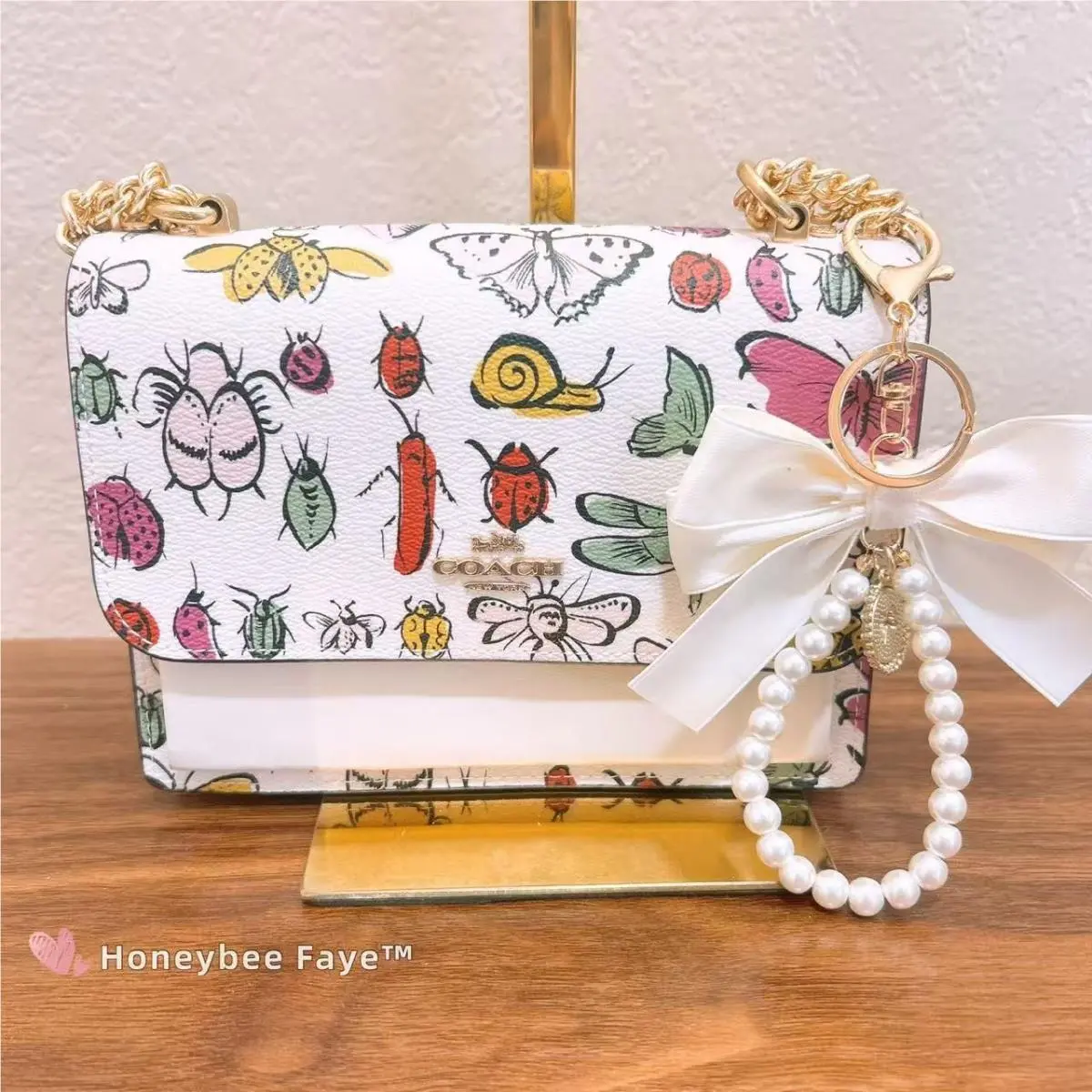 Coach CT259 Mini Klare Crossbody with Creature Print