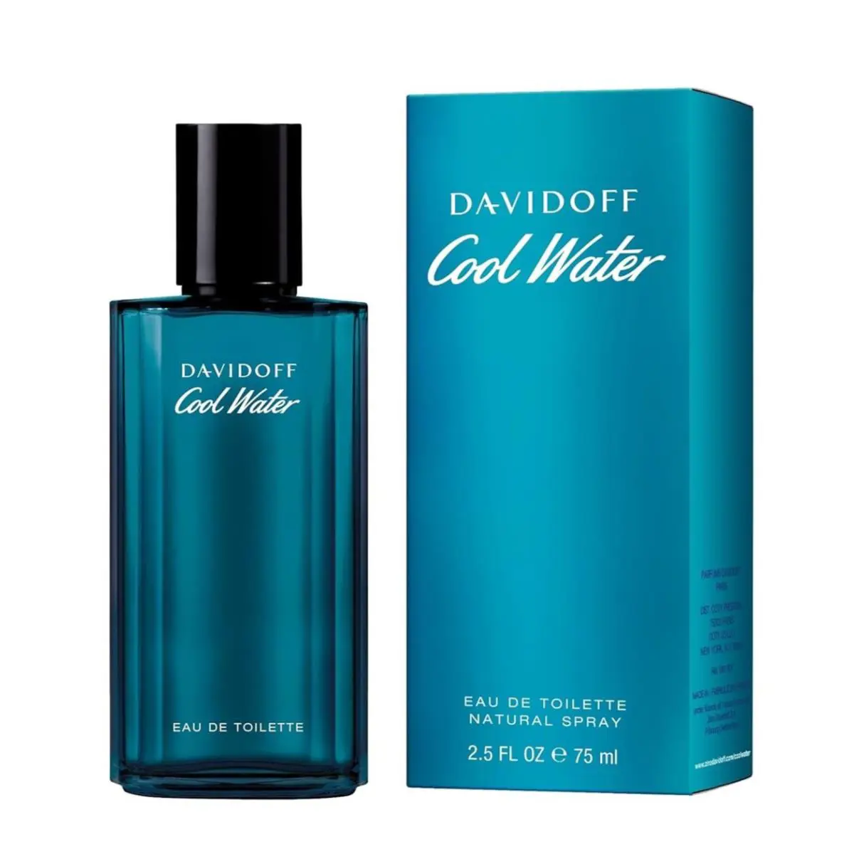 Davidoff Cool Water 2.5 oz Men`s Eau de Toilette Spray