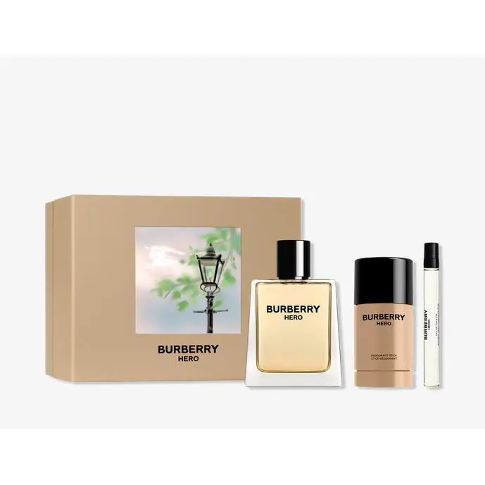 Burberry Hero Eau de Toilette and Deodorant 3-Piece Gift Set