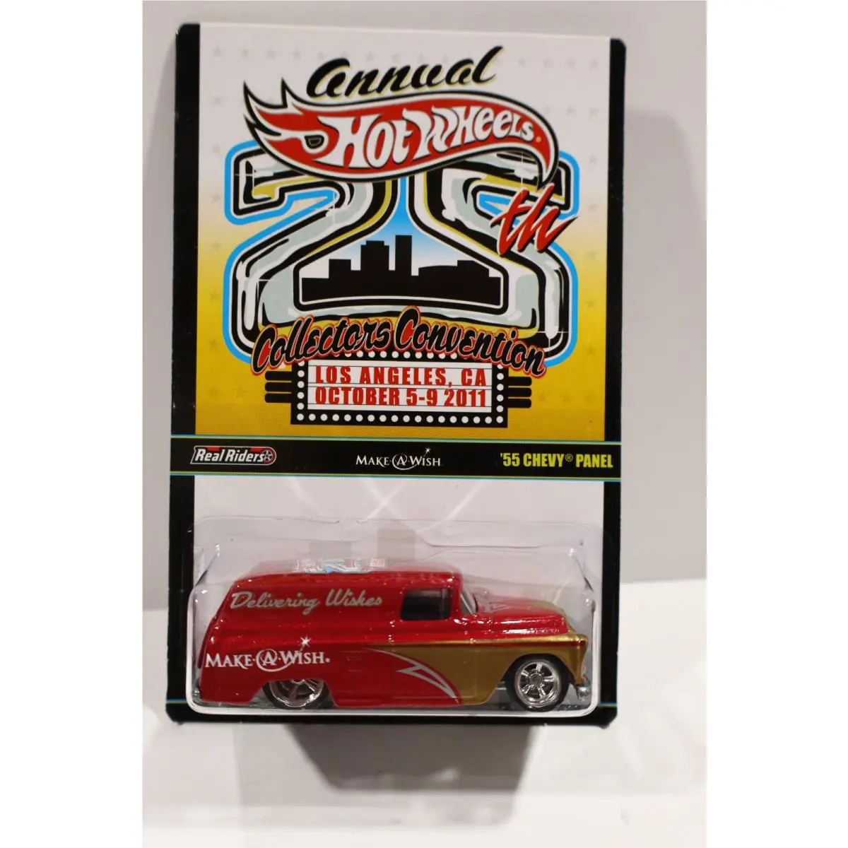 Hot Wheels Rlc 25th Collectors Convention `55 Chevy Panel 833/2400 Real Riders