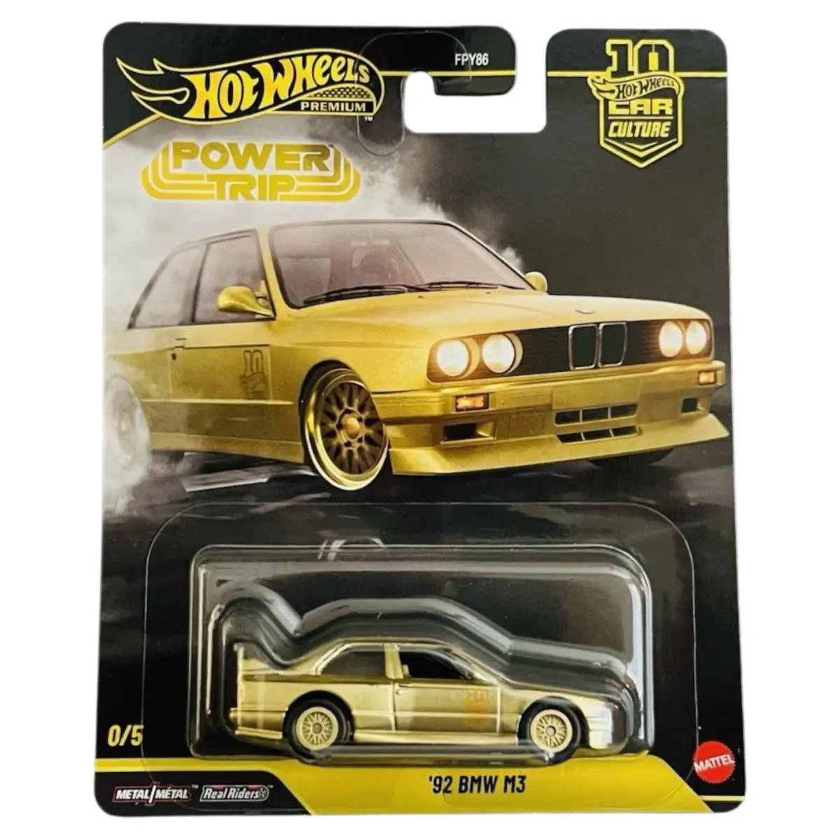2026 Hot Wheels Premium Power Trip Car Culture `92 Bmw 1M3 Gold Chase 0/5