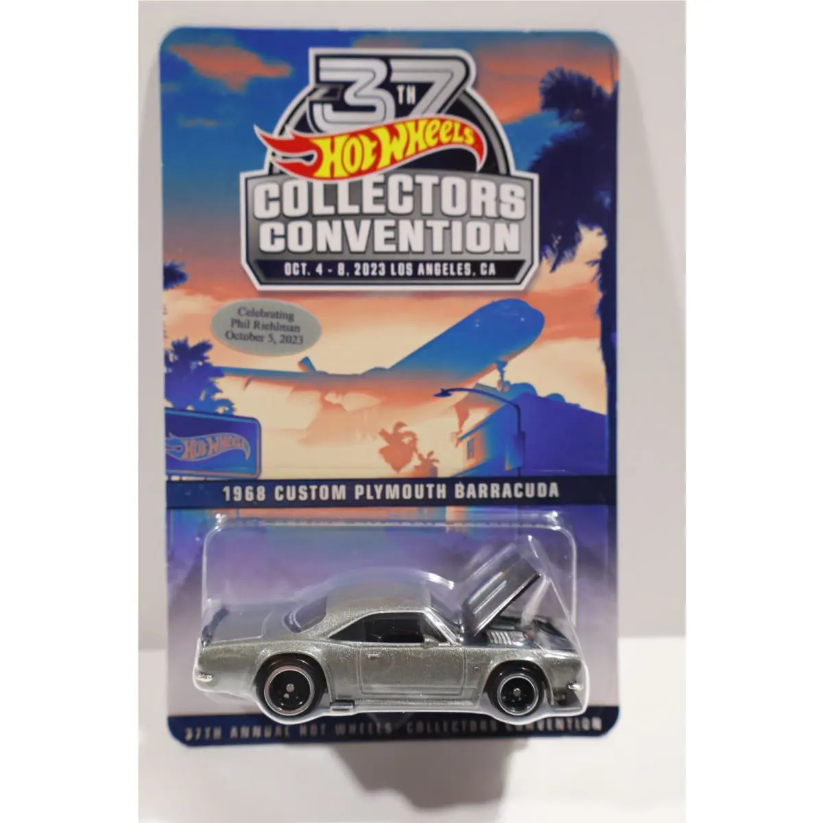 Hot Wheels 37th LA Collectors Convention 1968 Custom Plymouth Barracuda 00824