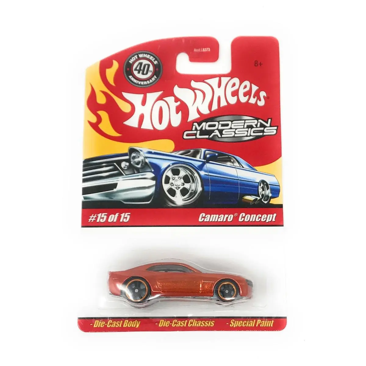 Hot Wheels Modern Classics Camaro Concept Spectraflame Orange 15 of 15