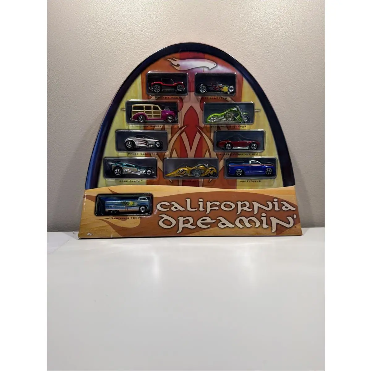 2005 Hot Wheels California Dreamin` 10 Car Set