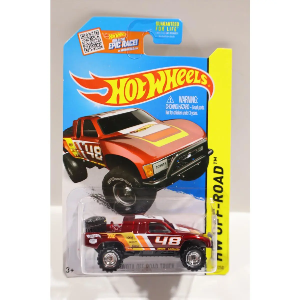 Hot Wheels 2014 Toyota Off-road Truck Super Treasure Hunt 120/250 W/protector
