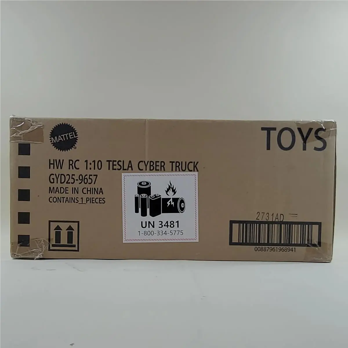Mattel HW RC 1:10 Tesla Cyber Truck Remote Control Car GYD25-9657