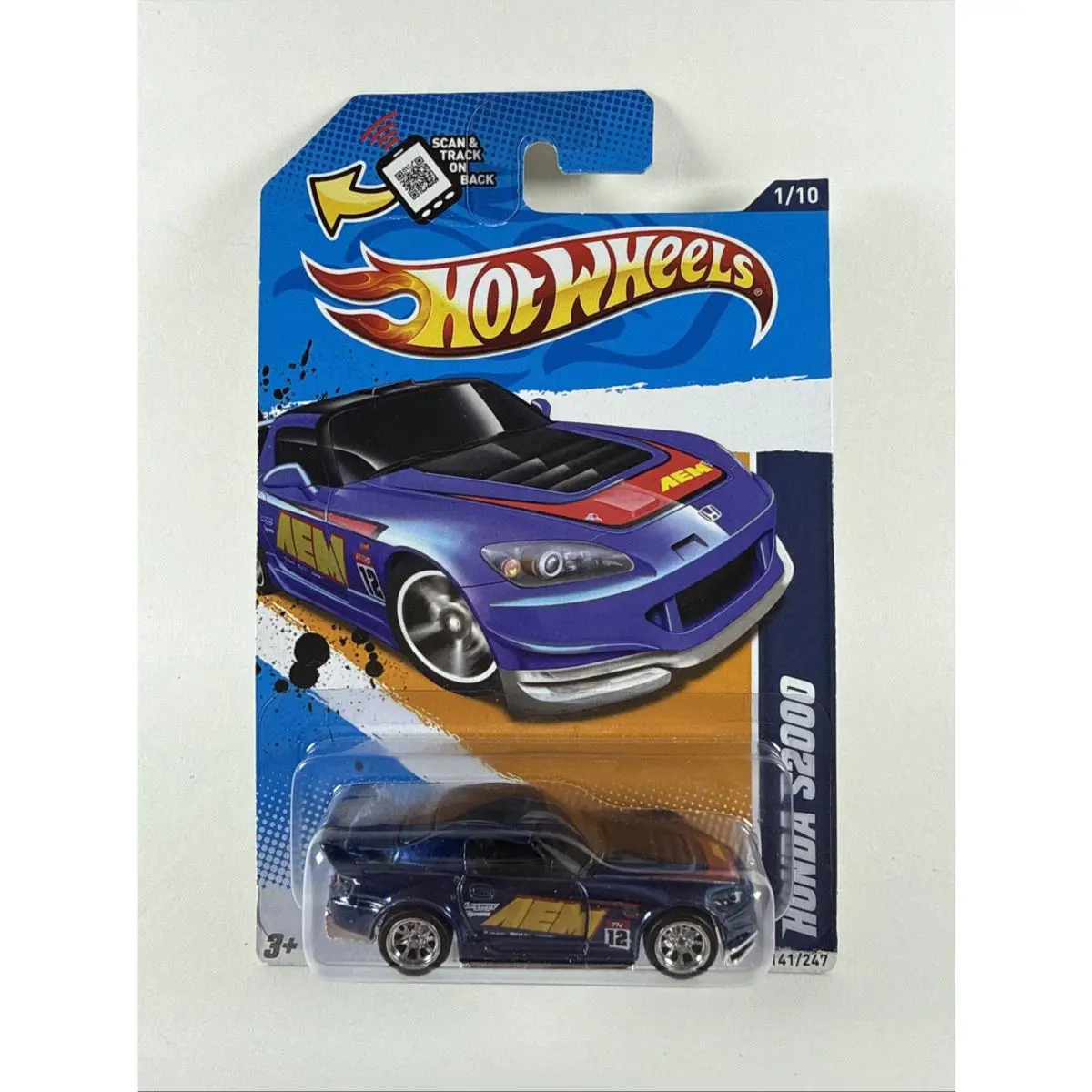 Hot Wheels Honda S 2000 HW Performance 12 Crease On Card L22
