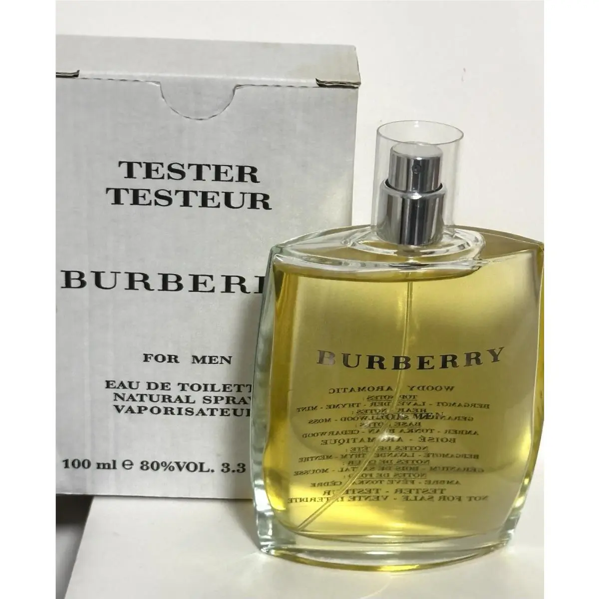 For Men  Cologne 3.3 oz / 100 ml Edt Spray by Burberry