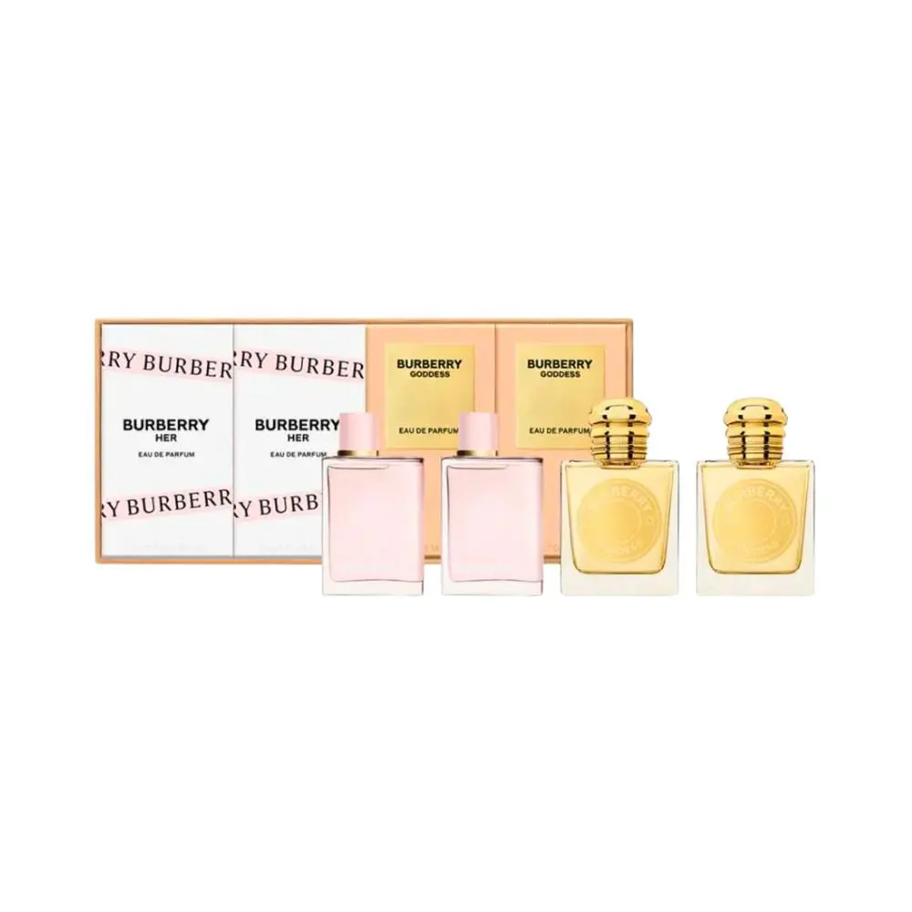 Burberry Her by Burberry Mini Fragrance Set 0.17oz ea Her / Goddess
