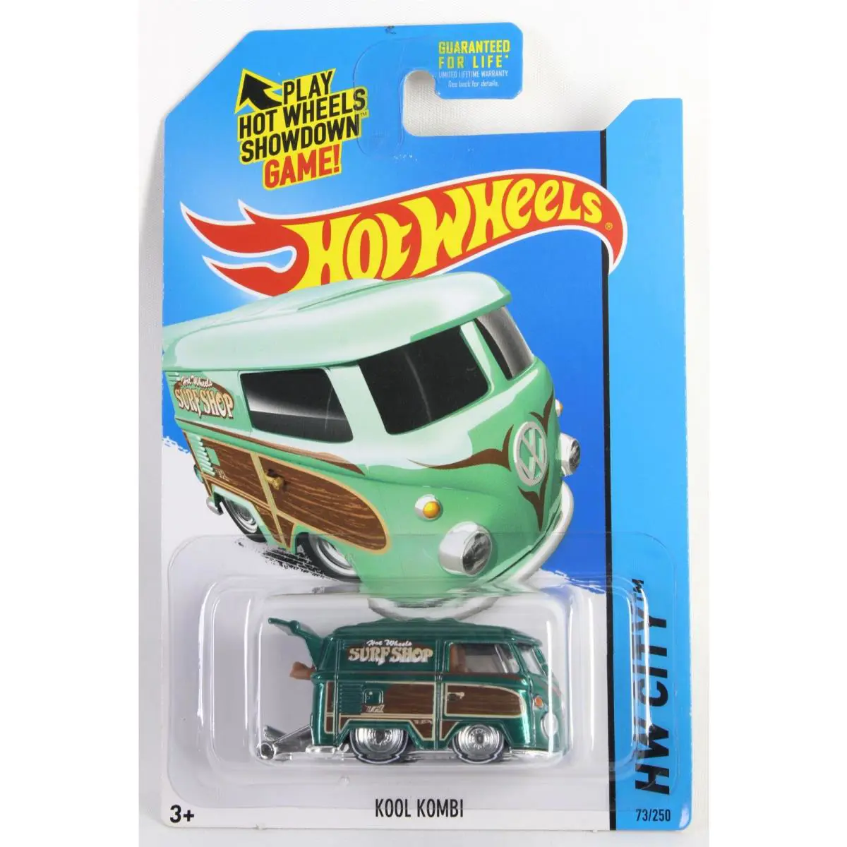 Hot Wheels 2015 73/250 HW City Volkswagen Kool Kombi Super Treasure Hunt Error