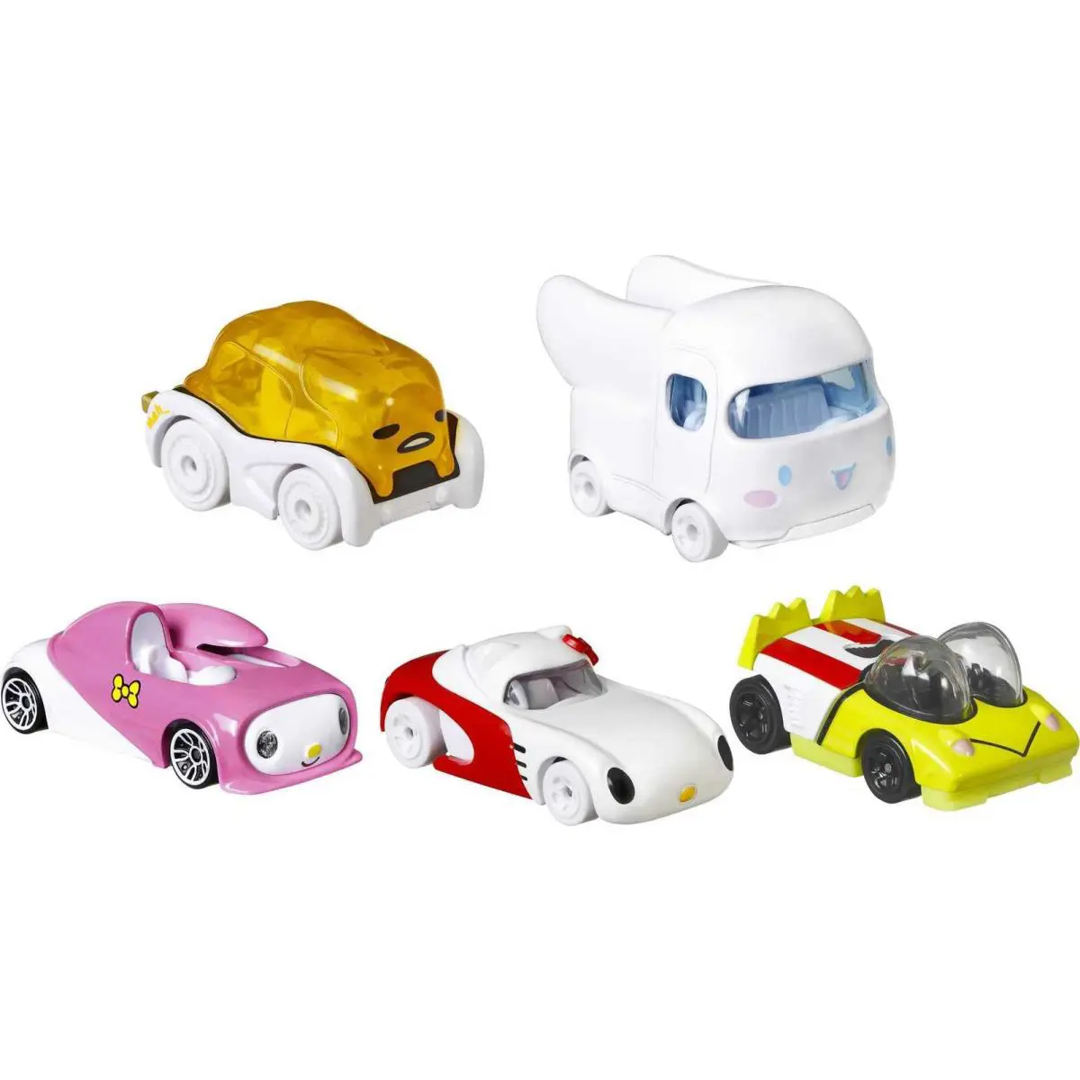 Sanrio Toy Character Car 5-Pack in 1:64 Scale: Hello Kitty Keroppi