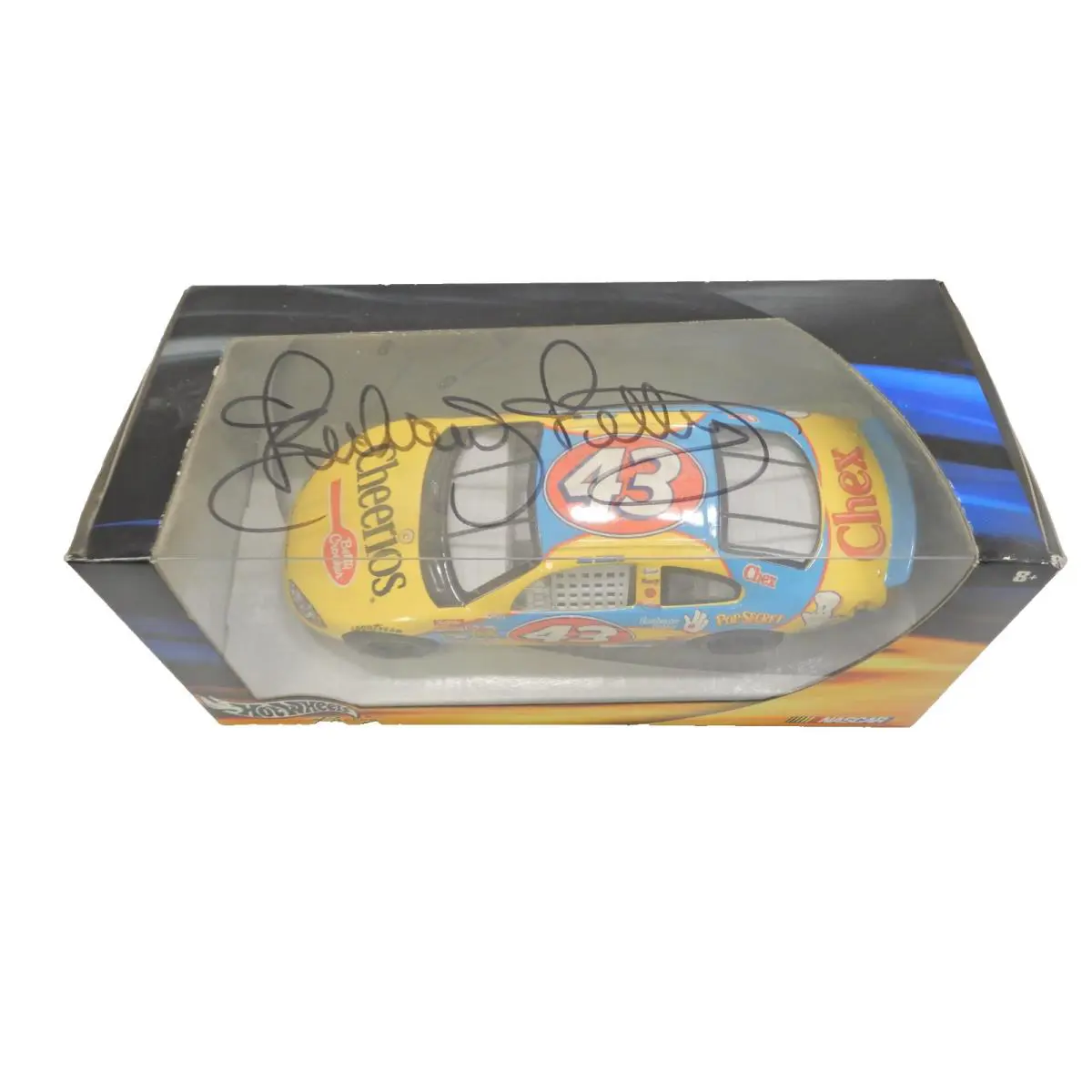 Hot Wheels Richard Petty Signed 1:24 Nascar Racing Mib 43 John Andretti