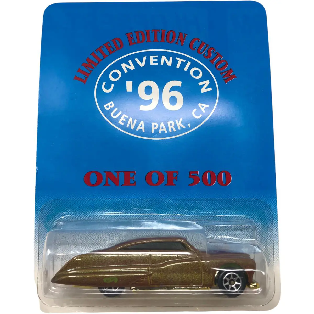 Vtg Nip Hot Wheels Ltd Ed Custom 1996 Buena Park Convention Passion Car 1 / 500