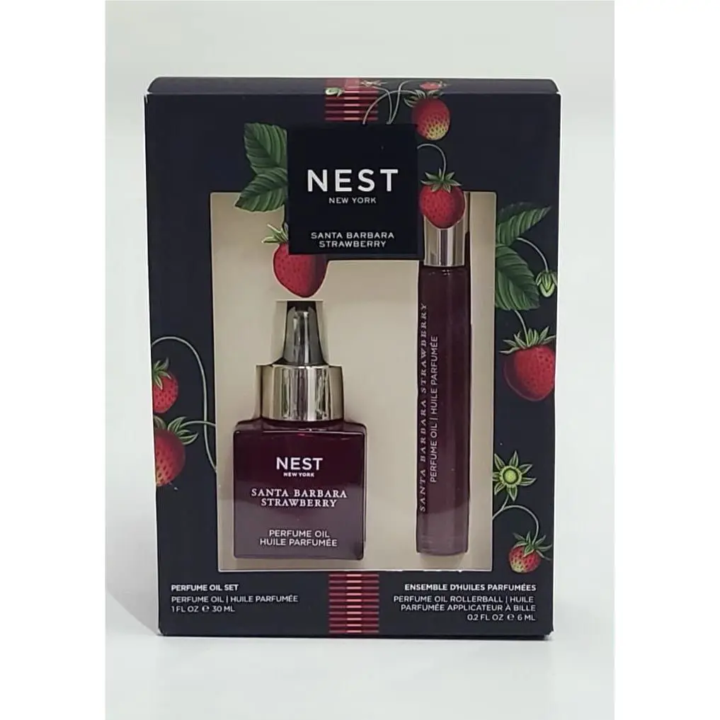 Nest York Santa Barbara Strawberry Perfume Oil Set