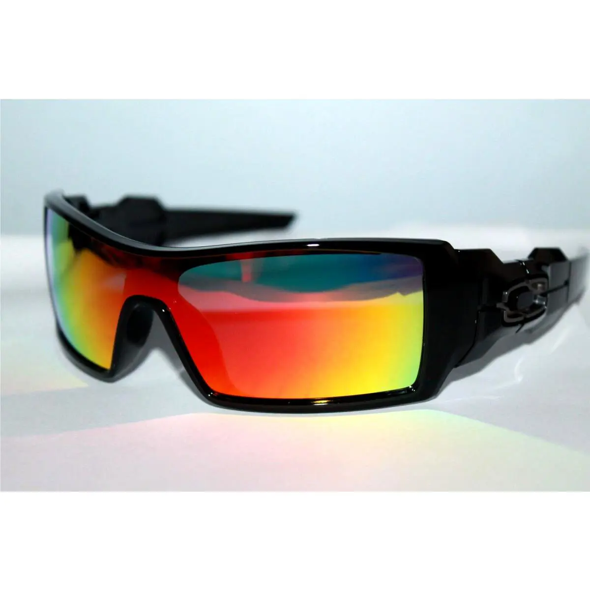 Oakley  Oil Rig - Frame: Black, Lens: YT-22 BLUE 30