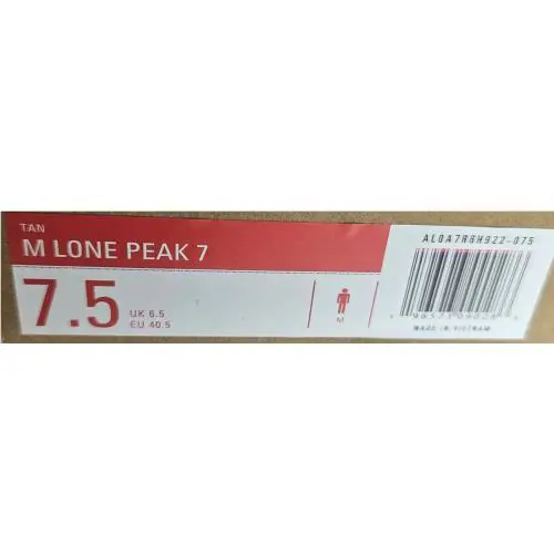 Altra shoes - Altra LONE PEAK 7 - LONE PEAK - AL0A7R6H922-075 - Tan/Orange Colorway 2