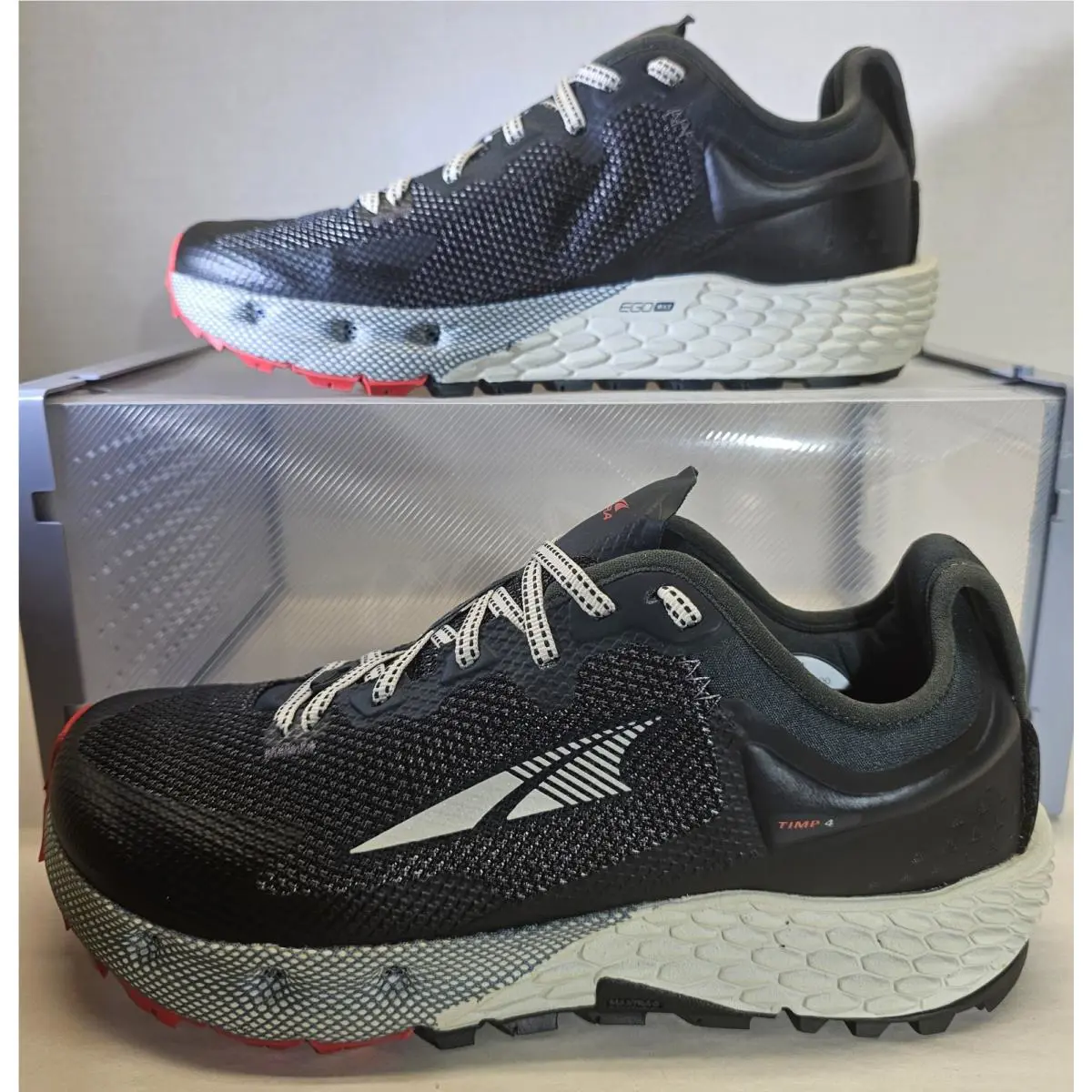 Altra shoes - Altra Timp 4 - Timp - AL0A547J000 - Black/Red Colorway 0