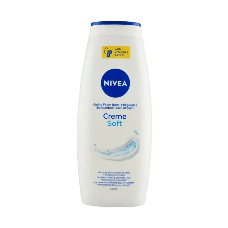 12x Nivea Body Wash Cream Soft Vit Oil Personal Care Lot 650ml