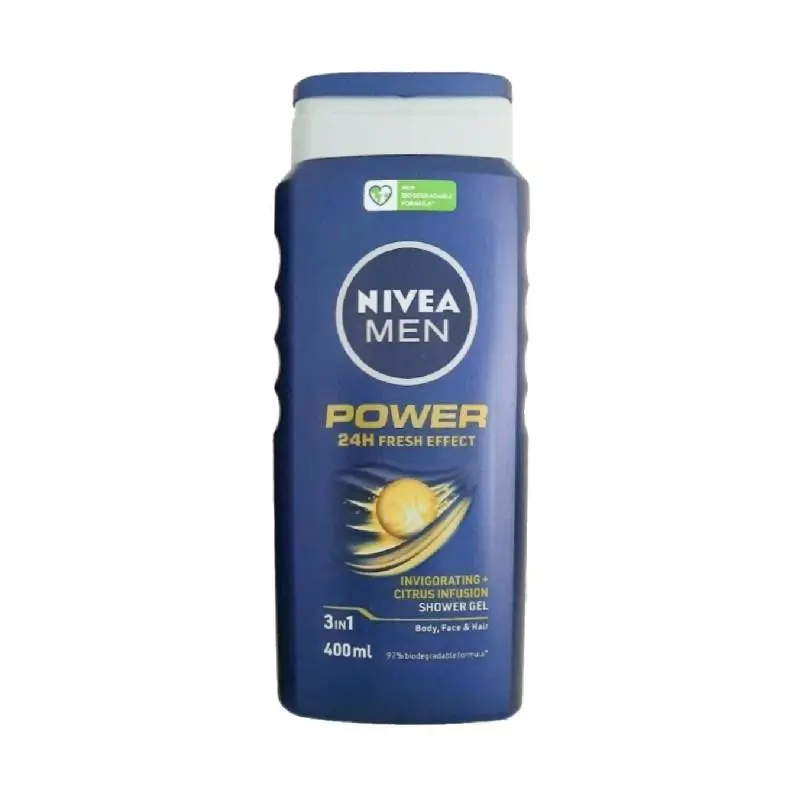12x Nivea Men Shower Gel Energy 3in1 Lot Personal Care 400ml