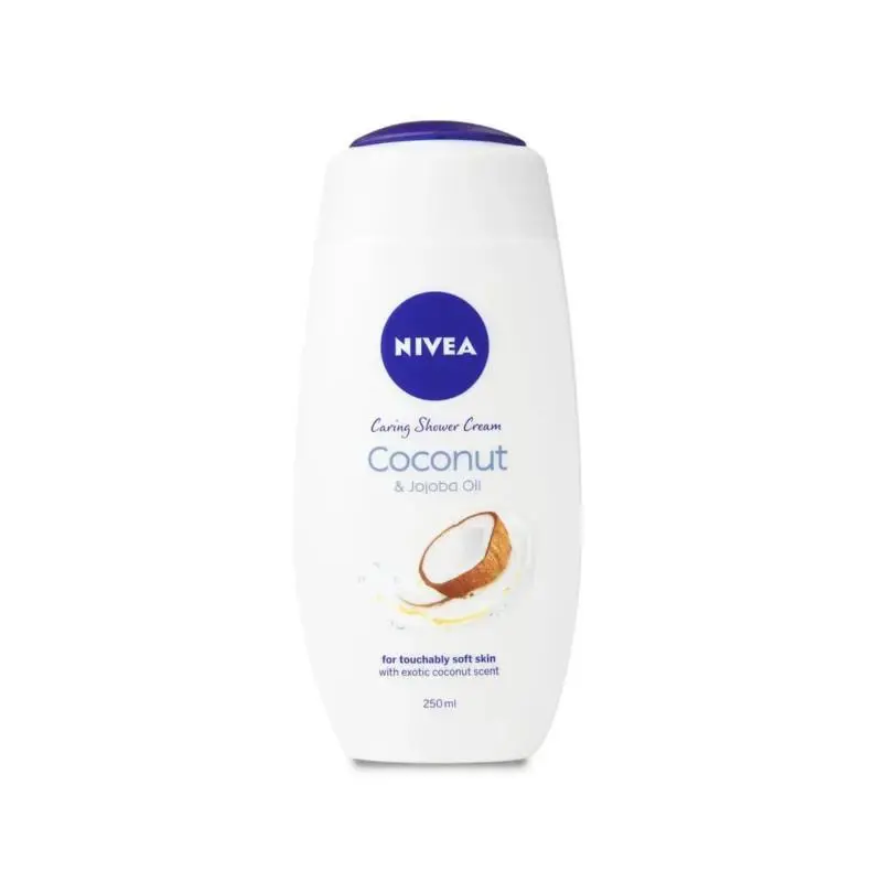 24x Nivea Body Wash Coconut Jojoba Oil Personal Care Lot 250ml