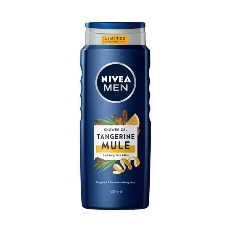 12x Nivea Men Shower Gel Tangerine Mule 3in1 Lot Personal Care 400ml