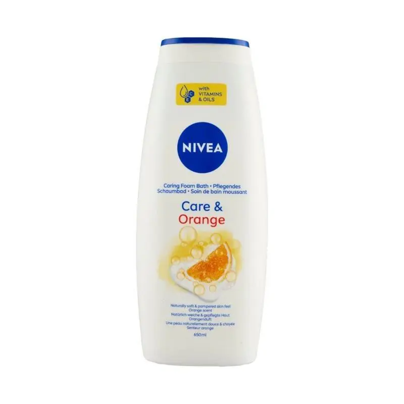 12x Nivea Body Wash Care Orange Vit Oil Personal Care Lot 650ml