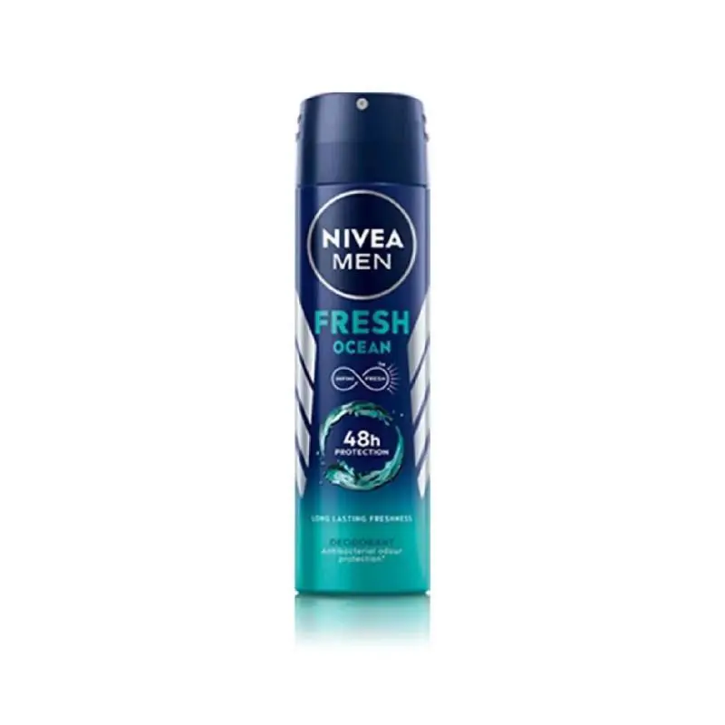 8x Nivea Deodorant Spray Ocean Fresh Personal Care Lot 5.07oz