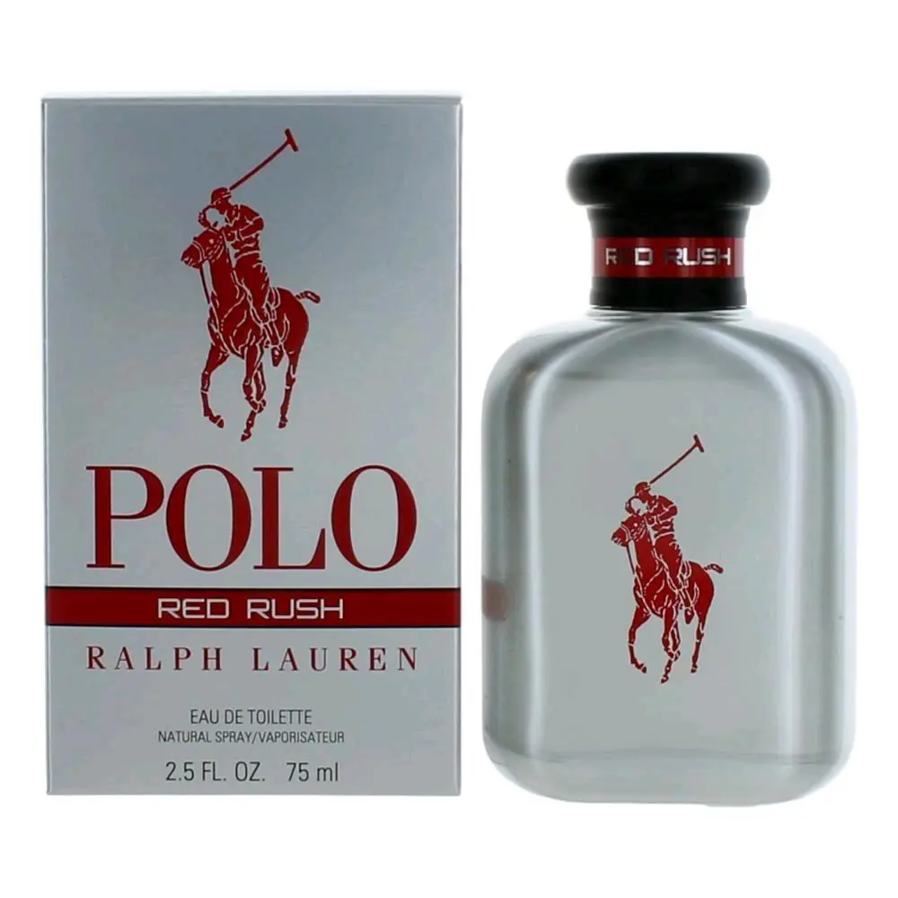 Polo Red Rush by Ralph Lauren 2.5 oz Edt Spray For Men