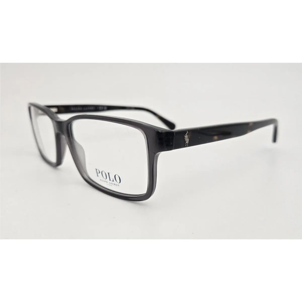 Ralph Lauren Polo Eyeglasses PH 2123 Color 5536 Grey Havana Size 58 Large