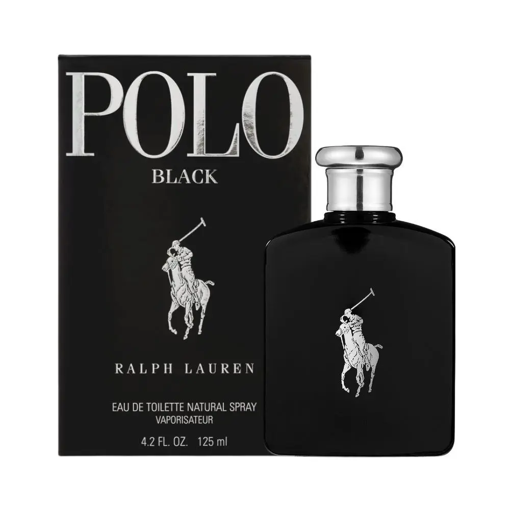 Polo Black by Ralph Lauren 4.2 oz / 125ml Edt Spray Cologne For Men
