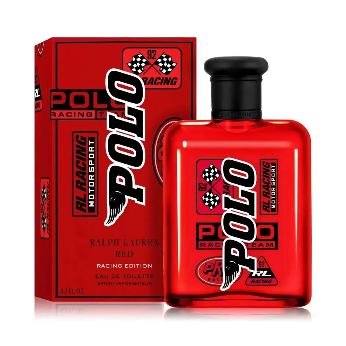 Polo Red by Ralph Lauren Edt Spray Motor Sport Racing Edition - 4.2oz New/sealed