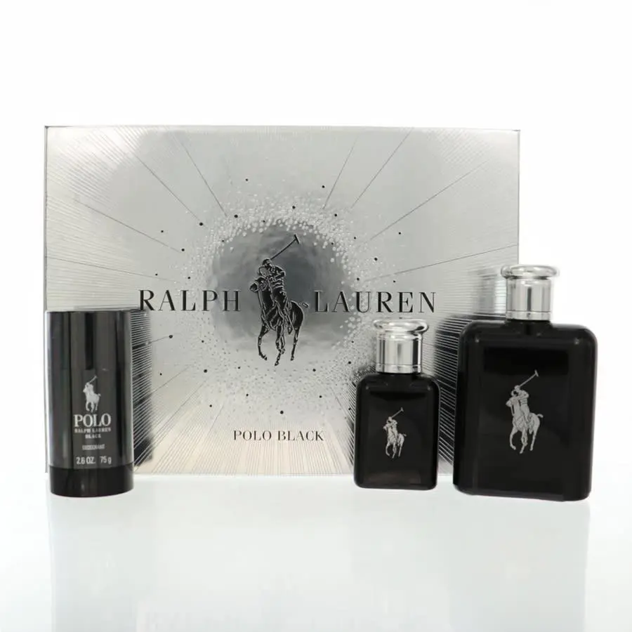 Ralph Lauren Men`s Polo Black Gift Set Fragrances 3605973052512