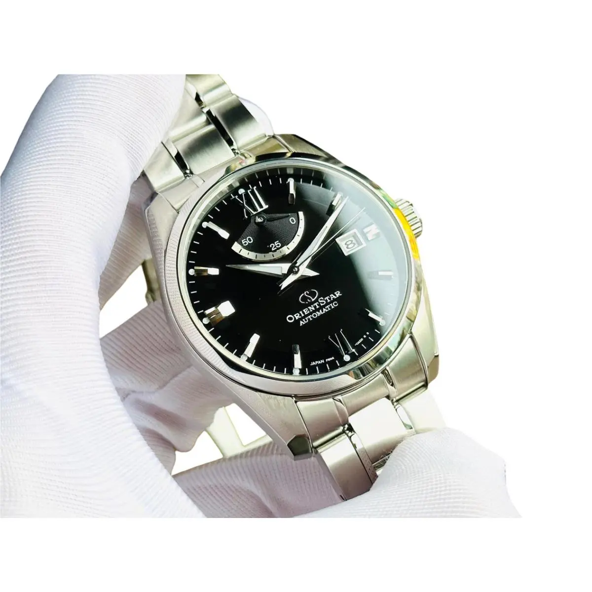 Orient Star RK-AU0004B Automatic Silver Dial Sapphire Crystal Men`s Watch