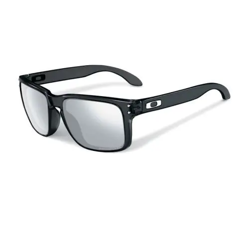 Holbrook Ink Collection Black Ink/chrome Iridium Polarize OO9102-68 by Oakley